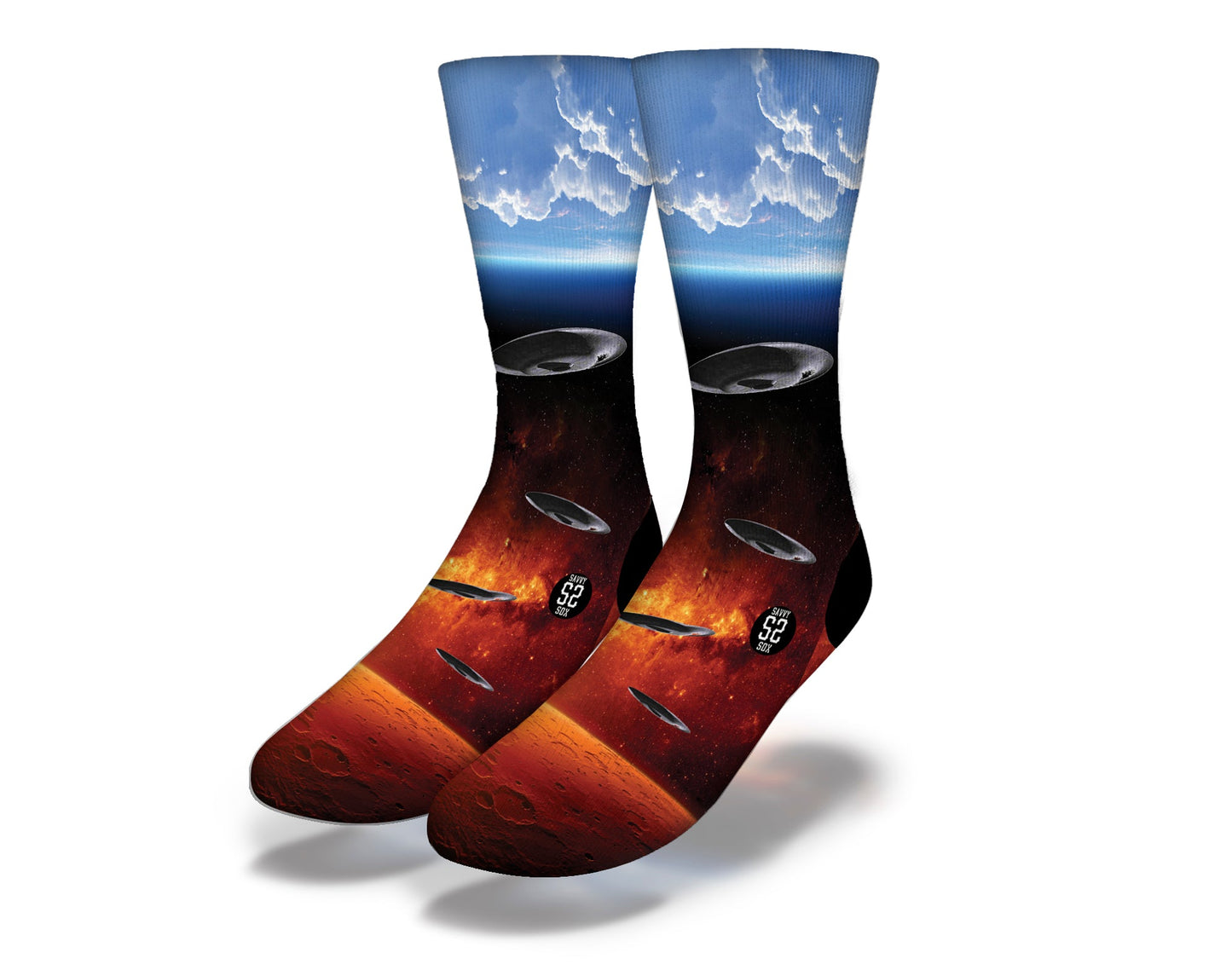 Red Planet Socks