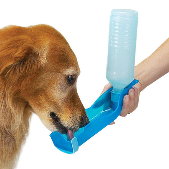 250ml Foldable Pet Dog Cat Water Drinking Bottle