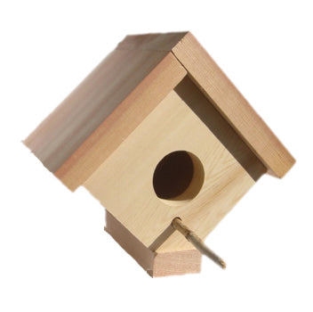 All Things Cedar BH05 Cedar Birdhouse for Wrens & Other Small Birds
