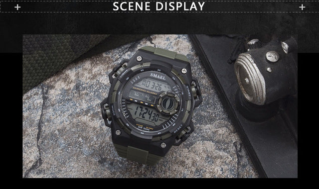 Digital Wristwatches Luxury Brand SShock