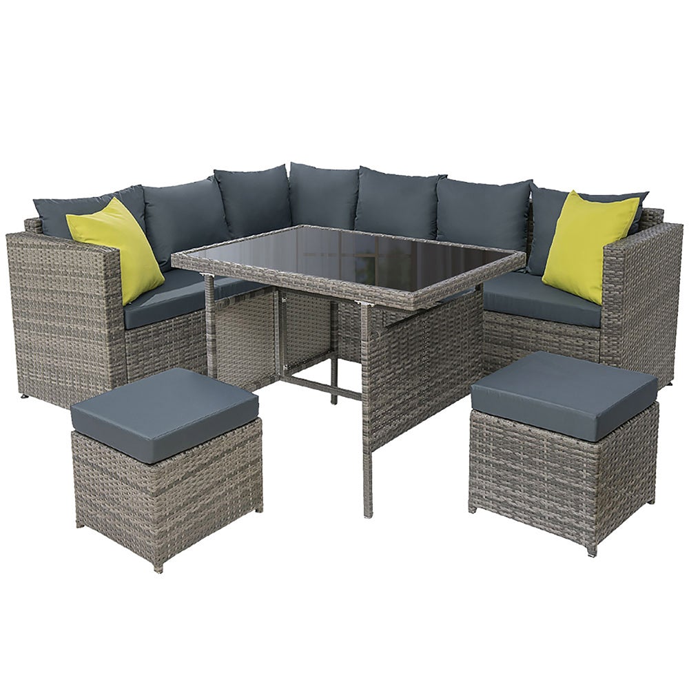 Gardeon Outdoor Furniture Patio Set Dining Sofa Table Chair Lounge