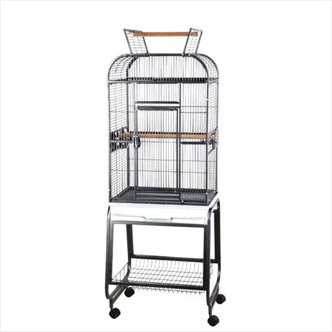 A&E Cage 732217 Platinum Play Top With Plastic Base