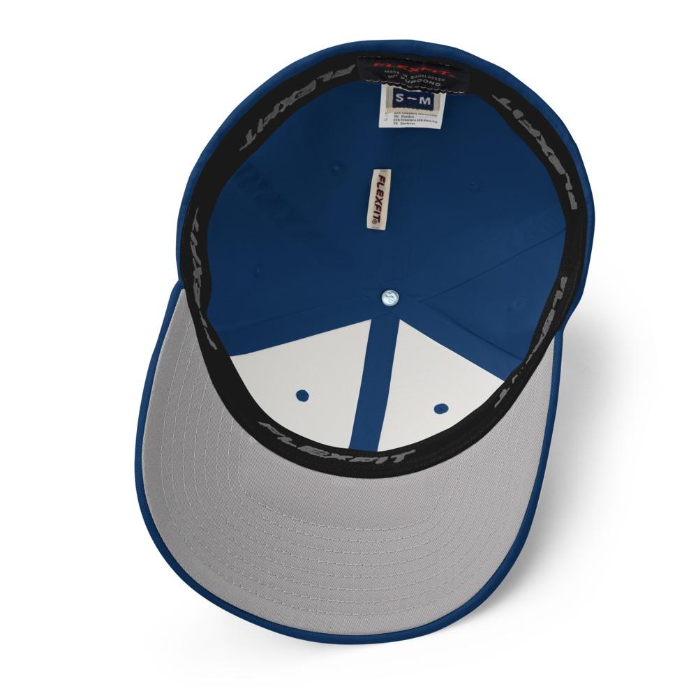 Baseball Hat - Life is Good Print / Embroidered Twill Flexfit Cap