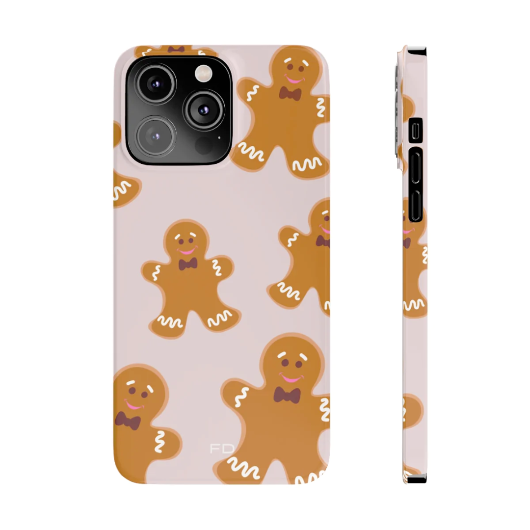 Ginger Bread Cookie Slim Case for iPhone 14 Series