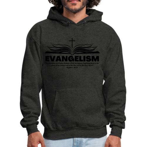 Mens Hoodie Evangelism - Go Therefore And Make Disciples Matthew 28:19